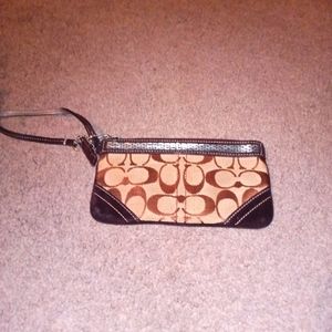 Coach wristlet